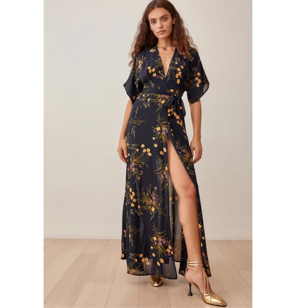 Reformation Winslow Dress - Small Petite